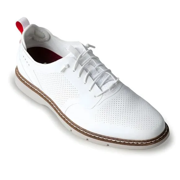 Stacy Adams Men's‎ White Synchro Casual Lace Up Elegant Sneaker Shoes Size 10