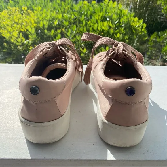 Steve Madden Bertie S Lace Up Shoe Women's Satin Low Top Shoes Sneakers