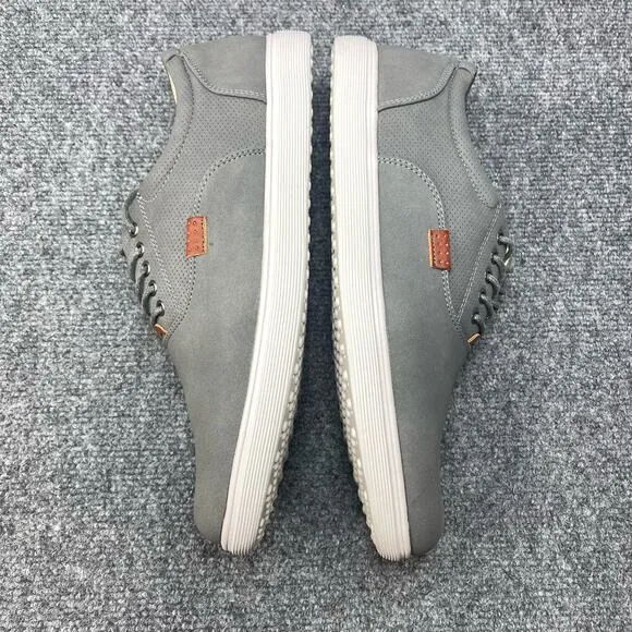 Steve Madden M-Rinnen Grey Nubk Mens Shoes Size 10