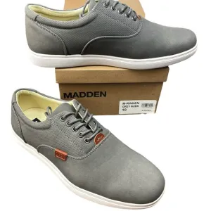 Steve Madden M-Rinnen Grey Nubk Mens Shoes Size 10