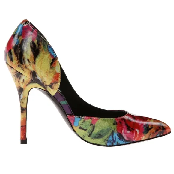 Steve‎ Madden Women's Groovi, Floral Multi Size 8