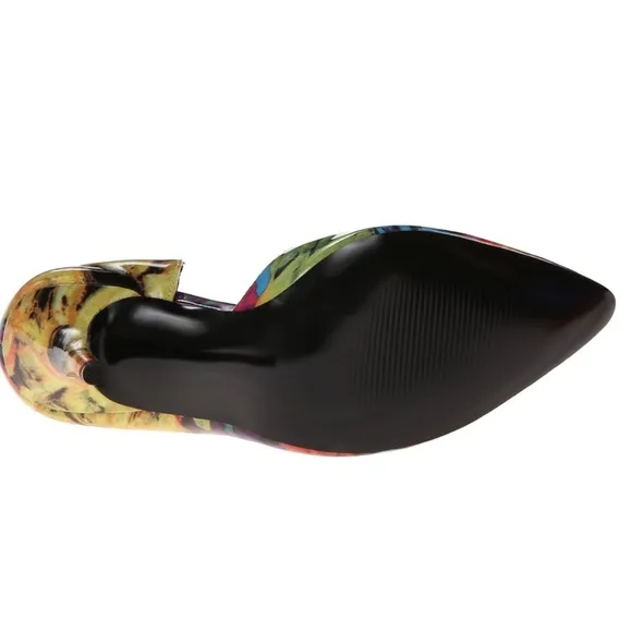 Steve‎ Madden Women's Groovi, Floral Multi Size 8