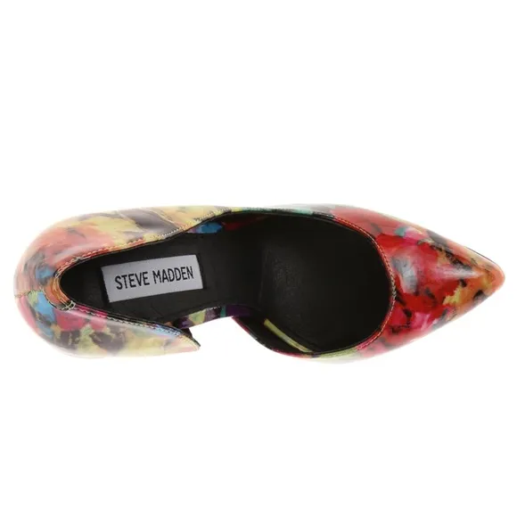 Steve‎ Madden Women's Groovi, Floral Multi Size 8