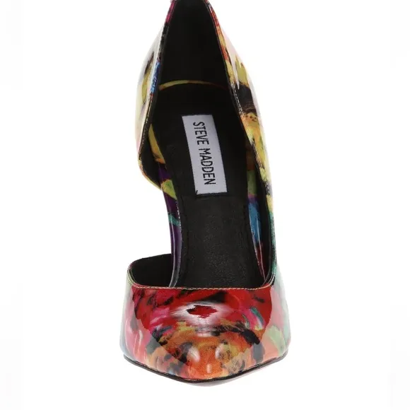 Steve‎ Madden Women's Groovi, Floral Multi Size 8