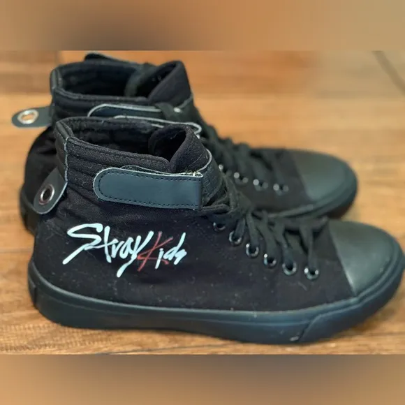 Stray Kids Shoes Hightop Canvas Sneakers Felix Hyunjin EU 42 Men US 8.5
