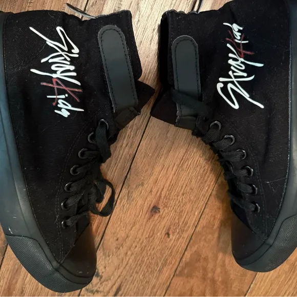 Stray Kids Shoes Hightop Canvas Sneakers Felix Hyunjin EU 42 Men US 8.5