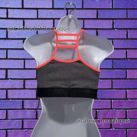 Strong by Zumba High Neck Sports Bra (G006)- Size M for Women