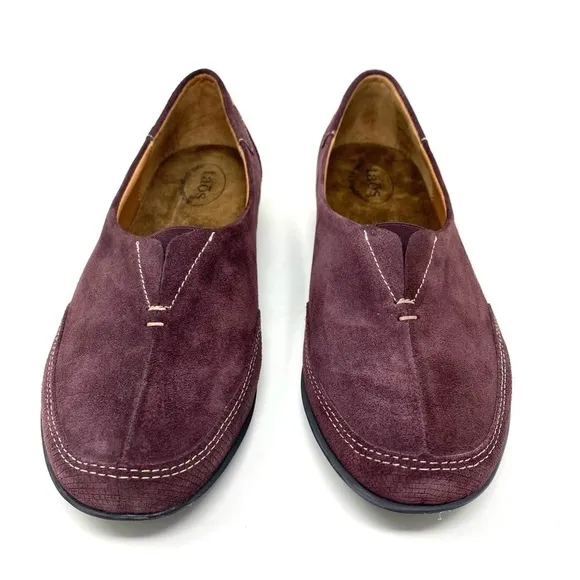 Taos Footwear Marvey shoes in Bordeaux Suede