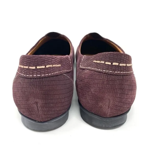 Taos Footwear Marvey shoes in Bordeaux Suede
