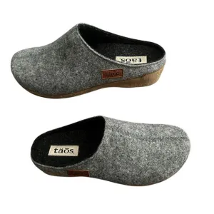 Taos Woollery Slip On Clog Women’s US 10 10.5 (41) Gray Wool Mules Comfort Shoes