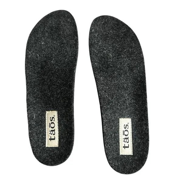 Taos Woollery Slip On Clog Women’s US 10 10.5 (41) Gray Wool Mules Comfort Shoes