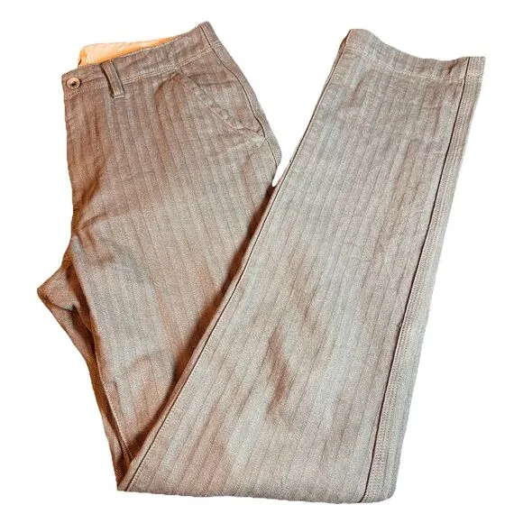 Taylor Stitch Men's The Morse Pant Grey Slub Size 29