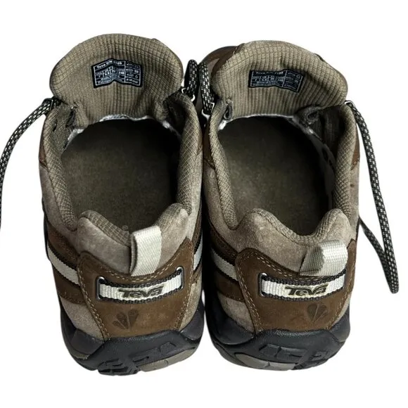 Teva Women's Event Waterproof Hiking Shoe Lace Up Brown SZ US 7 EU 38 Vibram