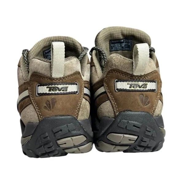 Teva Women's Event Waterproof Hiking Shoe Lace Up Brown SZ US 7 EU 38 Vibram