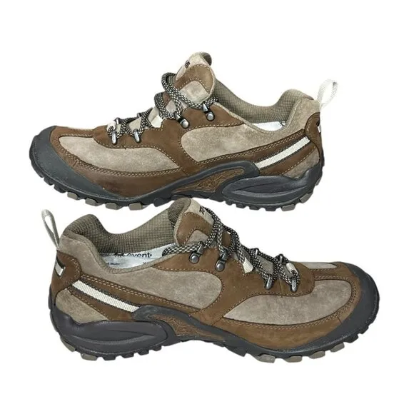 Teva Women's Event Waterproof Hiking Shoe Lace Up Brown SZ US 7 EU 38 Vibram