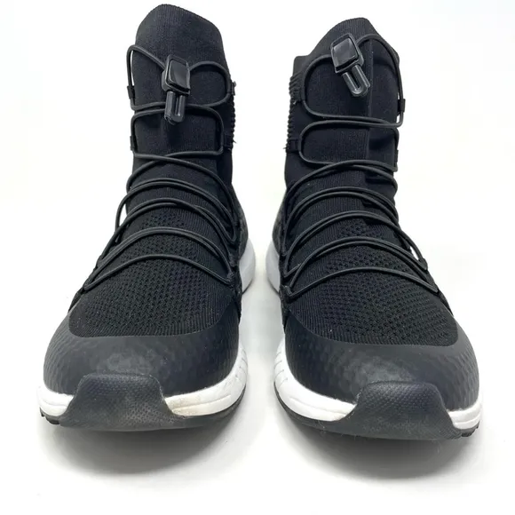 The North Face Touji Black Mid Lace 2D Knit Sneaker Shoes Size 10