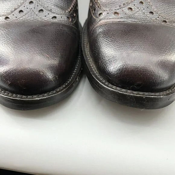 Thompson Original Model Mens 11.5 US, 45 EU Shoes Brown Crocodile Leather Oxford