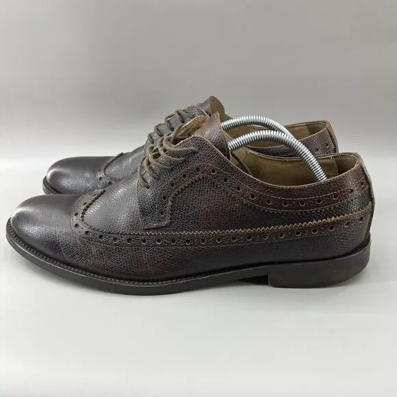 Thompson Original Model Mens 11.5 US, 45 EU Shoes Brown Crocodile Leather Oxford