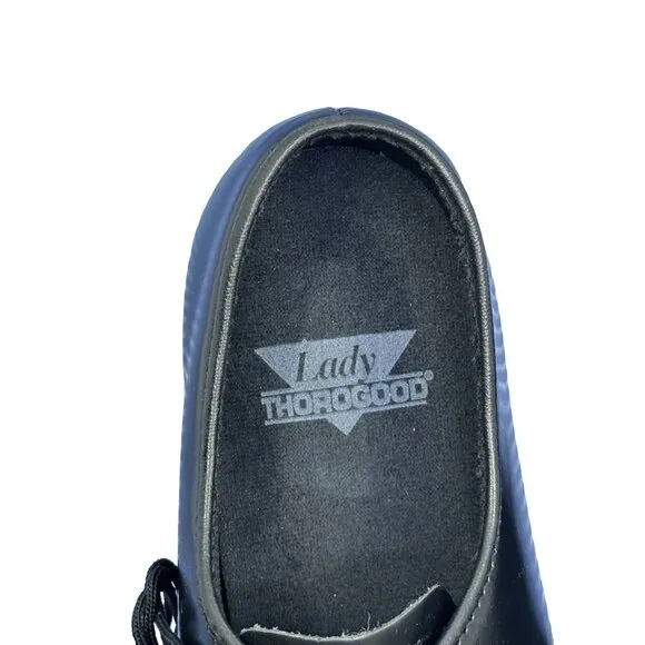 THOROGOOD WOMEN'S AMERICAN HERITAGE POSTAL CERTIFIED HIGH SHINE OXFORDS SZ. 8MED