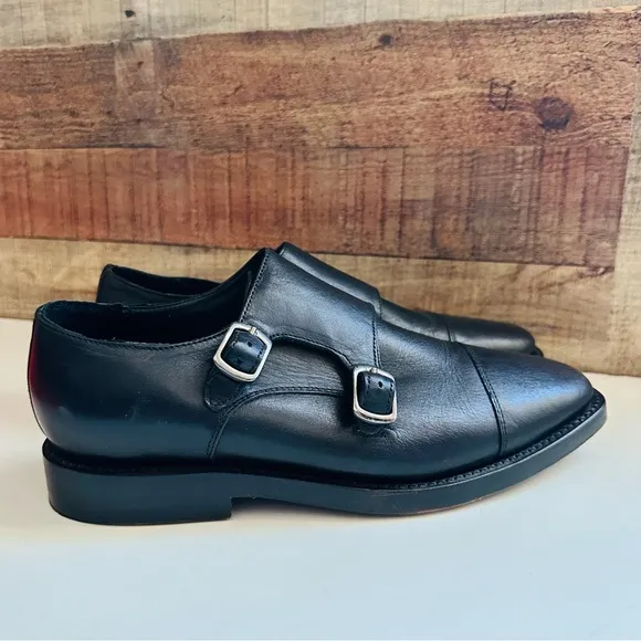 Thursday Boot Co. Black Saint Leather Shoes
