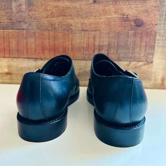 Thursday Boot Co. Black Saint Leather Shoes