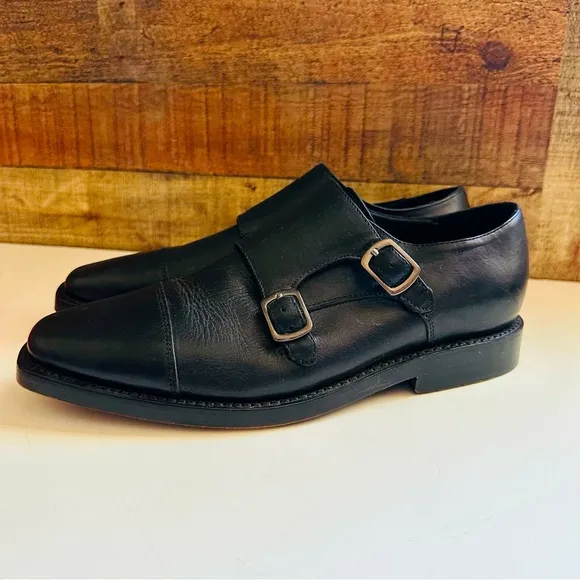 Thursday Boot Co. Black Saint Leather Shoes