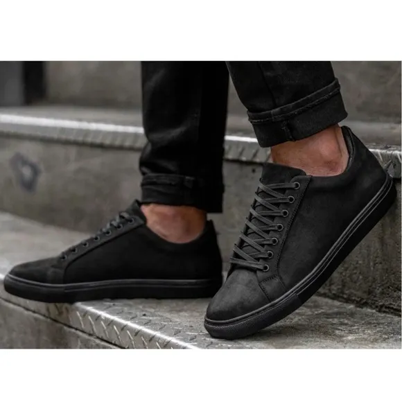 Thursday Boot Company Men Premier Low Top Black Matte Sneaker Shoes Sz 9 3E