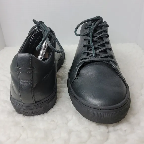 Thursday Boot Company Men's Size 11 Premier Low Top Black Vachetta Leather Shoes