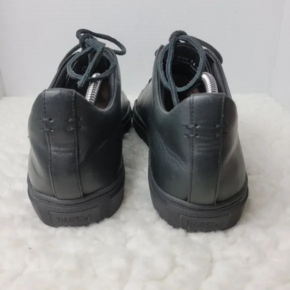 Thursday Boot Company Men's Size 11 Premier Low Top Black Vachetta Leather Shoes