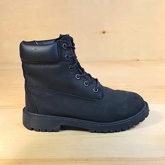 Timberland 6 Inch Waterproof Black Winter Snow Boots