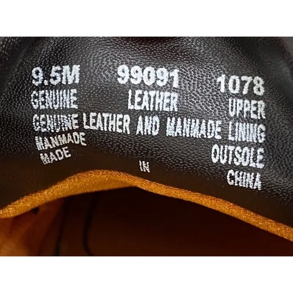 Timberland 9.5M Waterproof Leather Oxfords Smart Comfort Brown 8188 Shoes Mens