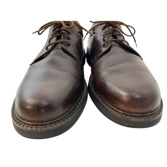 Timberland 9.5M Waterproof Leather Oxfords Smart Comfort Brown 8188 Shoes Mens