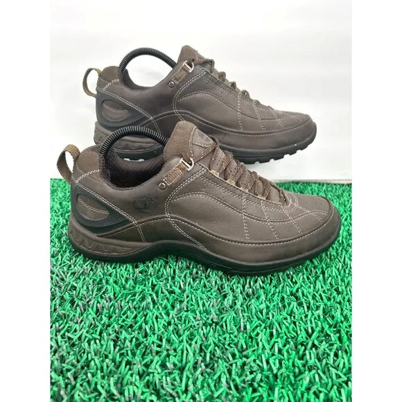 Timberland Boot‎ Men's Anti-Fatigue Brown Hiking Sneaker Shoes Size 8.5 M