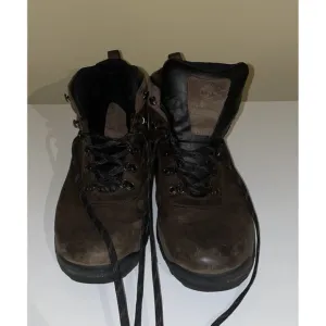 Timberland Flume Men's Boots Dark Brown Leather 18128 Waterproof Hiking Shoes 12