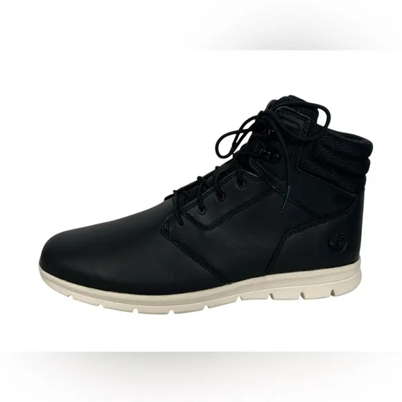 Timberland Mens Graydon Mid Lightweight Sneaker Chukka Boot US 11.5 a1hwc Black