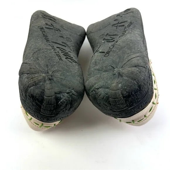 TMA Eyes Shoes 8.5 Leather Lace Up Retro Comfort Sneaker Womens
