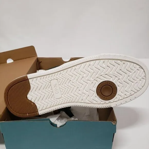 TOMS Green Men's Deep Forest TRVL LITE Slip on Shoes - Size 7