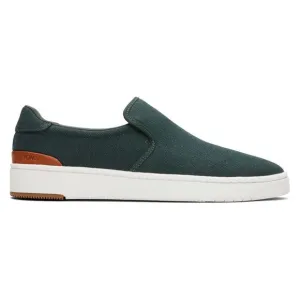 TOMS Green Men's Deep Forest TRVL LITE Slip on Shoes - Size 7