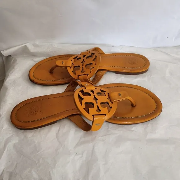 Tory Burch Miller mustard color leather size 7M