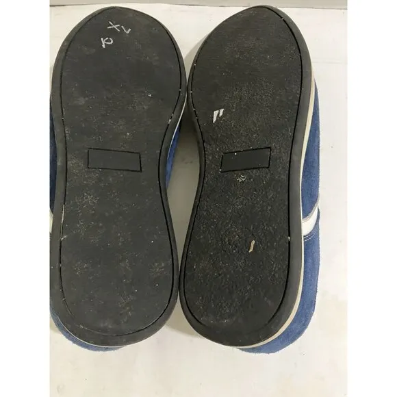 TOTO height increase  Men’s Size 10 Blue Suede comfort casual shoes