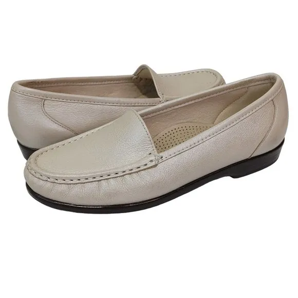 Tripad SAS Simplify Pearl Bone Comfort Women's Shoes 7.5 Made In USA