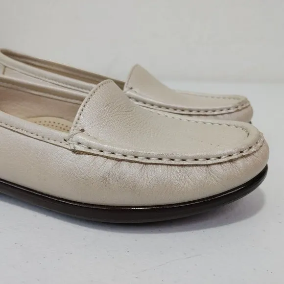 Tripad SAS Simplify Pearl Bone Comfort Women's Shoes 7.5 Made In USA