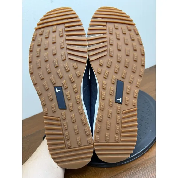TRUE Link-swear Sz 11 All Day RipStop Blue Spikeless Golf Shoes Different Insole