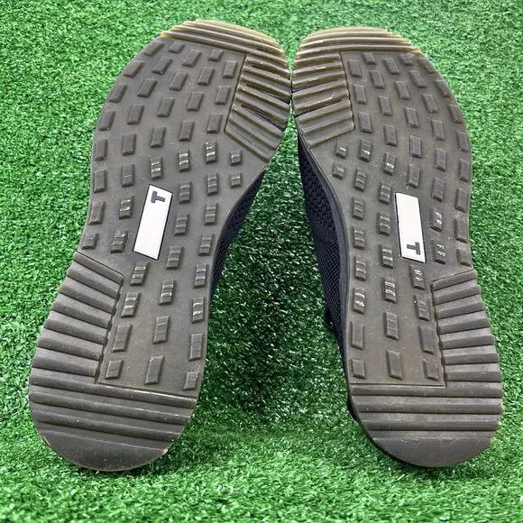 TRUE Linkswear All Day Knit II Men's 10.5 Women 12.5 Spikeless Golf Shoes Black