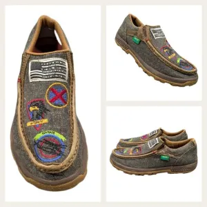 Twisted X Ecotwx Dust VFW Casual Shoes EUC Size 8M   S2869