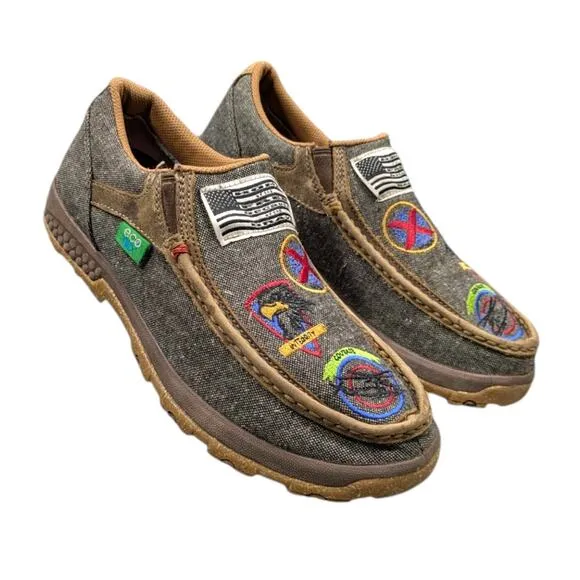 Twisted X Ecotwx Dust VFW Casual Shoes EUC Size 8M   S2869
