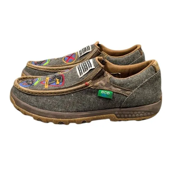 Twisted X Ecotwx Dust VFW Casual Shoes EUC Size 8M   S2869