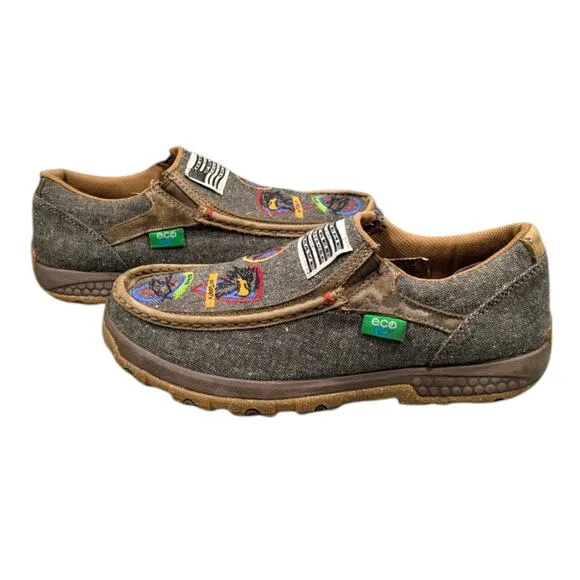 Twisted X Ecotwx Dust VFW Casual Shoes EUC Size 8M   S2869