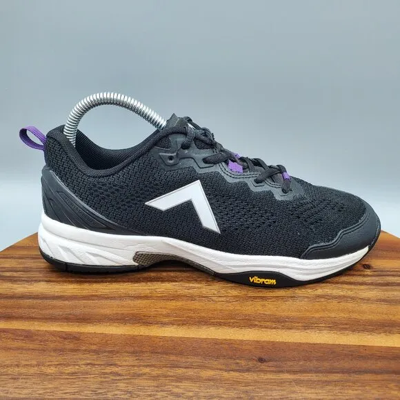 Tyrol Velocity V Shoes Womens 8 Black Pickleball Court Low Top Athletic Sneakers