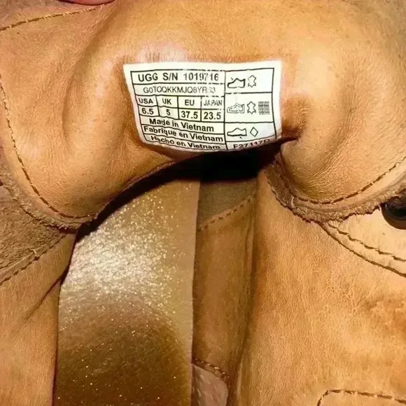 UGG Brown Sneakers Size 6.5 for Women